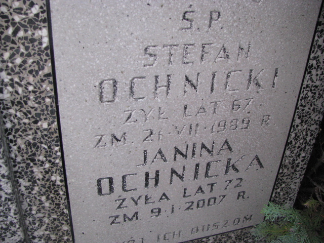 Janina Ochnicka  1935 Guzów - Grobonet - Wyszukiwarka osób pochowanych